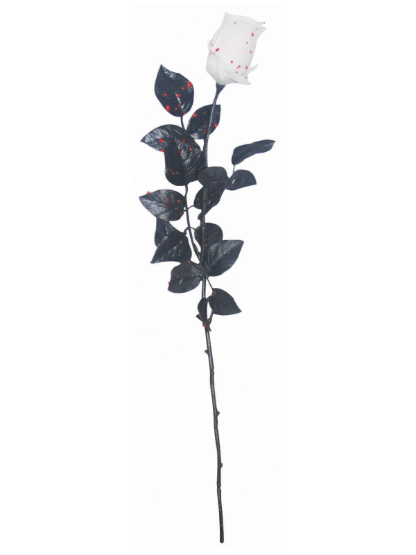 White Bloody Rose Costume Accessory by Masquerade
