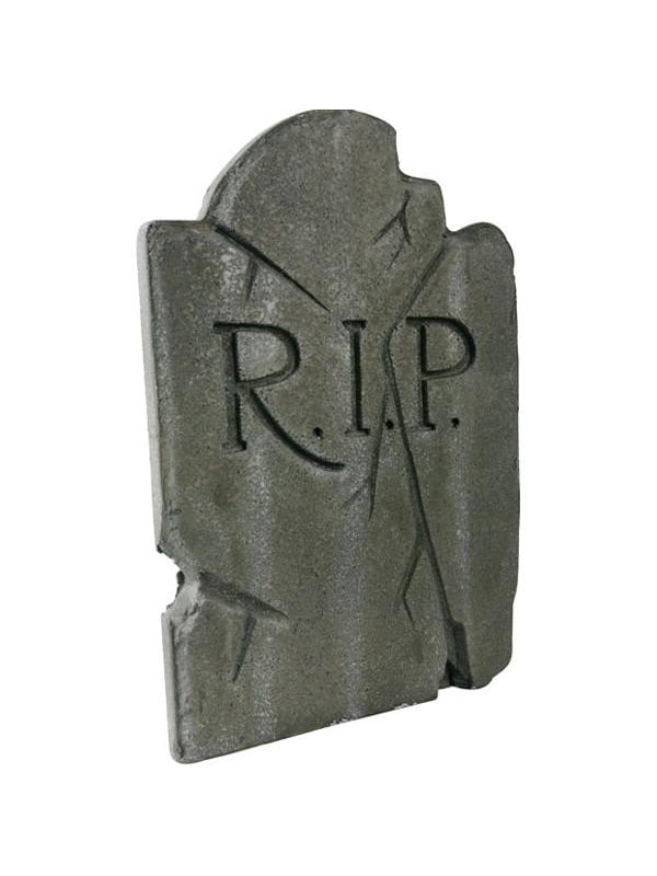 Weathered RIP Halloween Tombstone by Masquerade