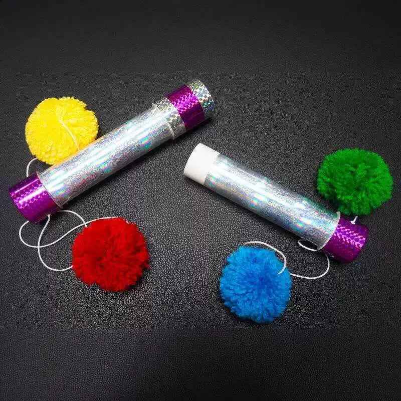 Close-Up Stage Magic Props/Mandarin Duck Love Stick/Four-Color Mandarin Duck Ball/Ancient Color Magic Interactive Telescopic Stick