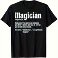T Shirts for Men High Quality Magician, Mens White T Shirts, Men T Shirts for Men