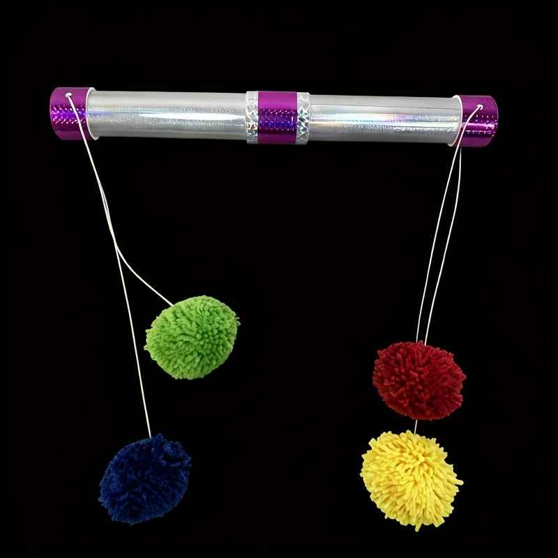 Close-Up Stage Magic Props/Mandarin Duck Love Stick/Four-Color Mandarin Duck Ball/Ancient Color Magic Interactive Telescopic Stick