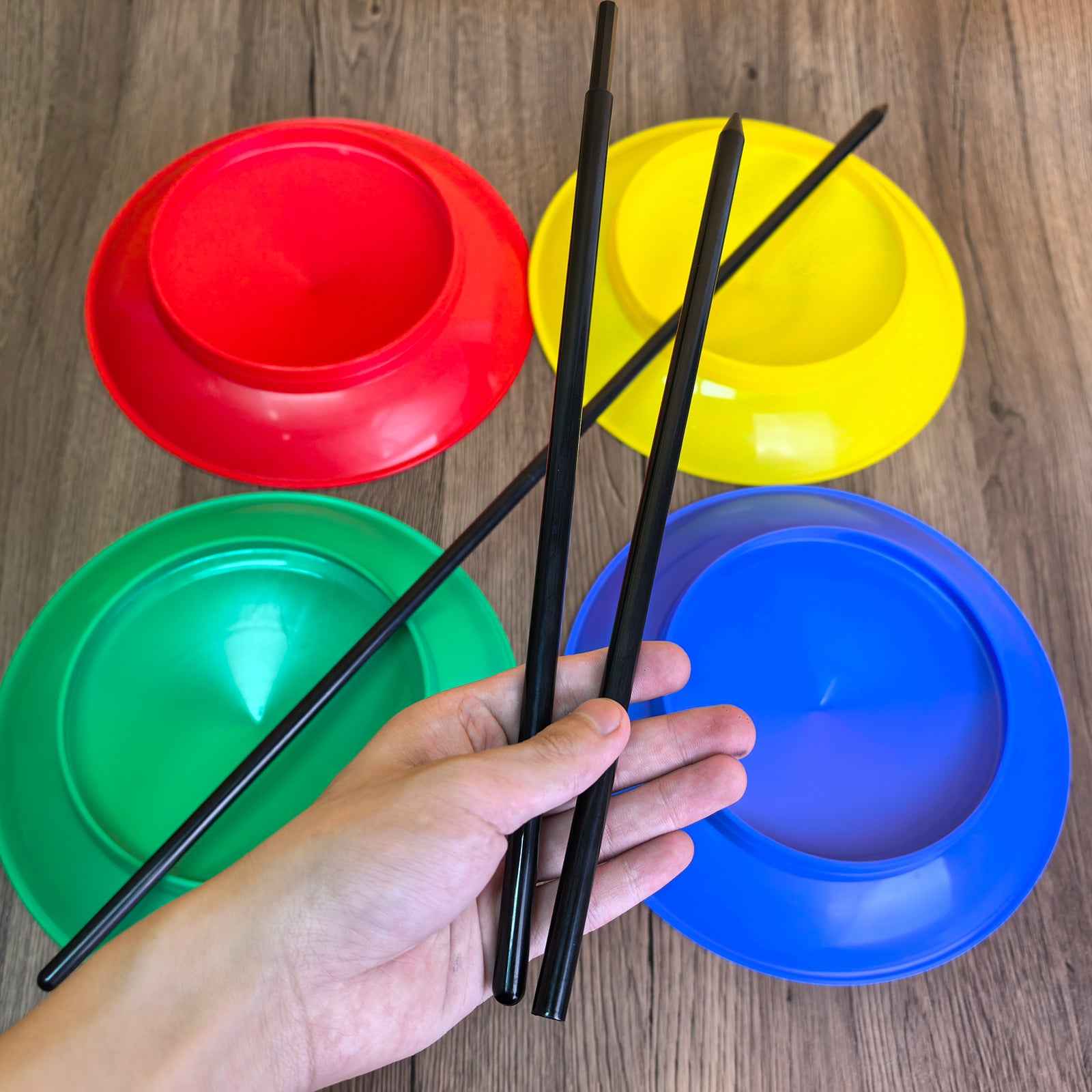 Clown Juggling Plate Spinning Plate - Suitable for Magic And Circus Performances, Ages 14 , Party Games And Activities, Halloween Banquet Performance, Birthday/Anniversary/Graduation Gift Choice