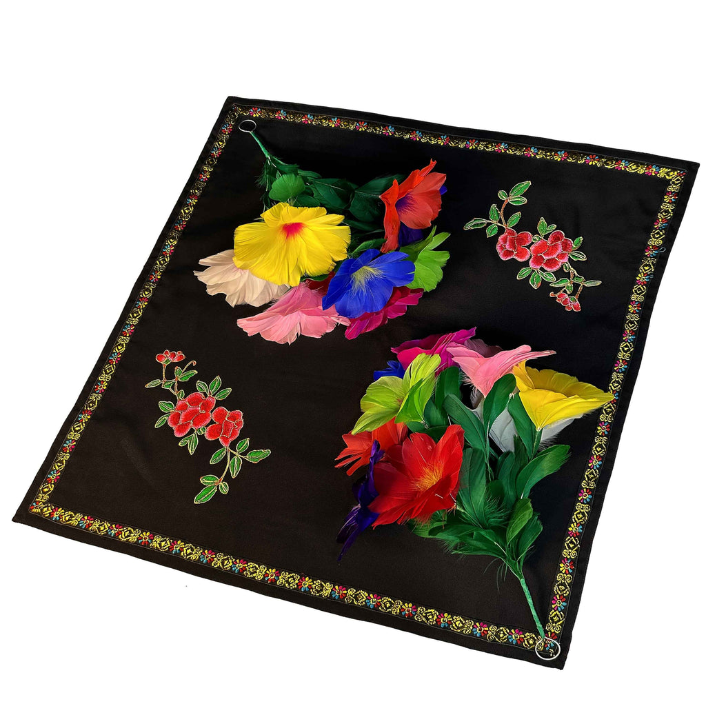 Novel Magic Props, Performance Supplies, Handkerchief Transforming Into Flowers, High-Quality Set, Stage Equipment
