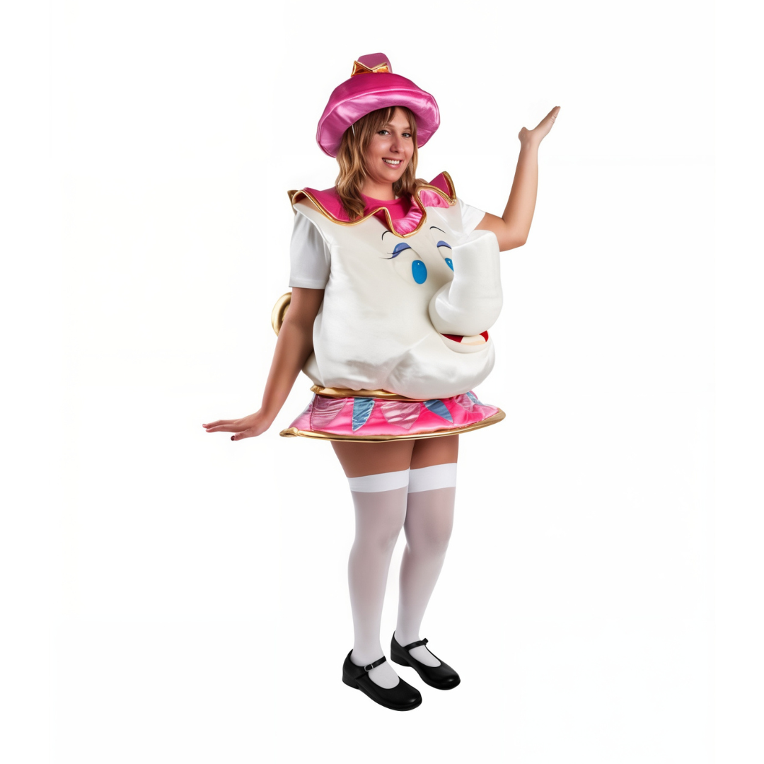 Mrs. Potts Child Medium Costume, Halloween by Masquerade