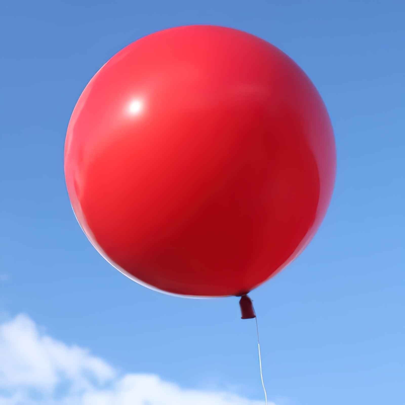 8pcs Red Enormous Latex Party Balloon, 18Inch Large Latex Party Round Helium Balloon, for Wedding, Birthday, Valentine'S Day, Engagement, Anniversary, Festival Party Decoration, New Year Party Decoration