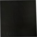 Solid Black Cotton Bandannas for Men and Women by Masquerade