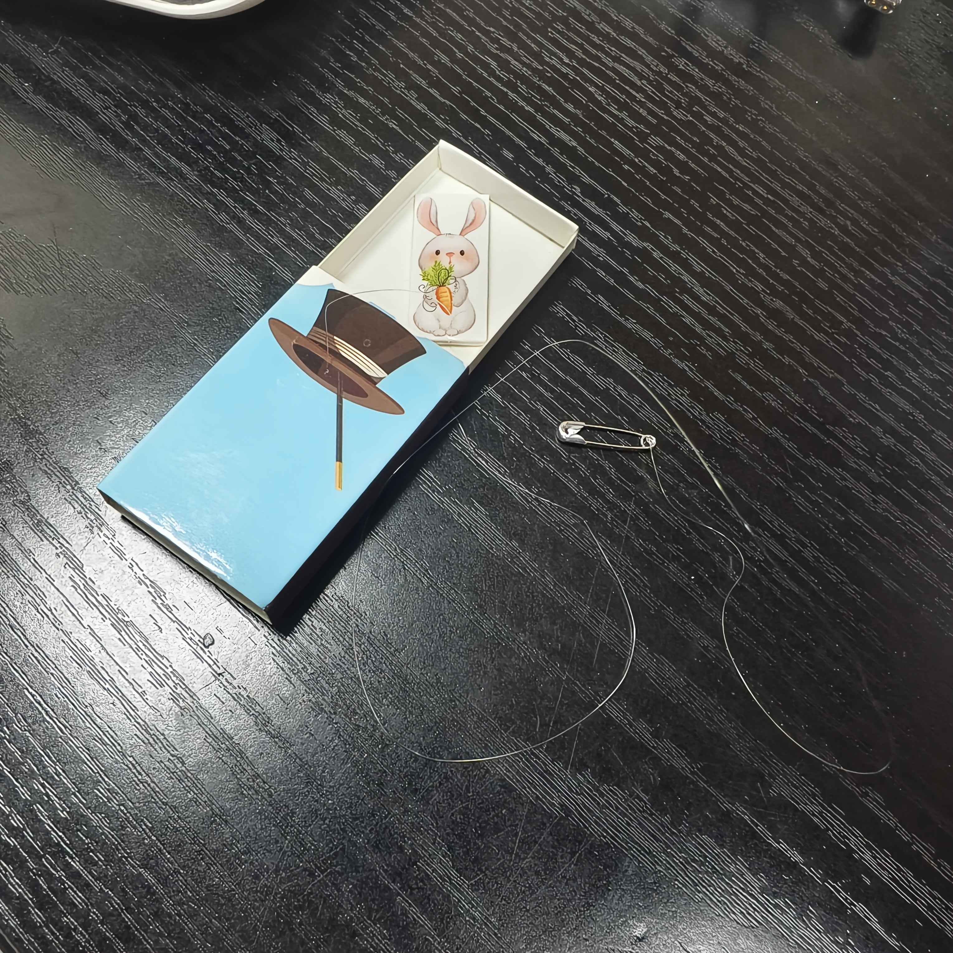 3D Printed Rabbit Pull Back Magic Prop, Matchbox Mechanism Toy, Close-Up Interactive Prank Gadget
