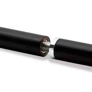 Magicians Wand Black Chrome Tips for Spellbinding Performances - Big Tim's Magic Emporium