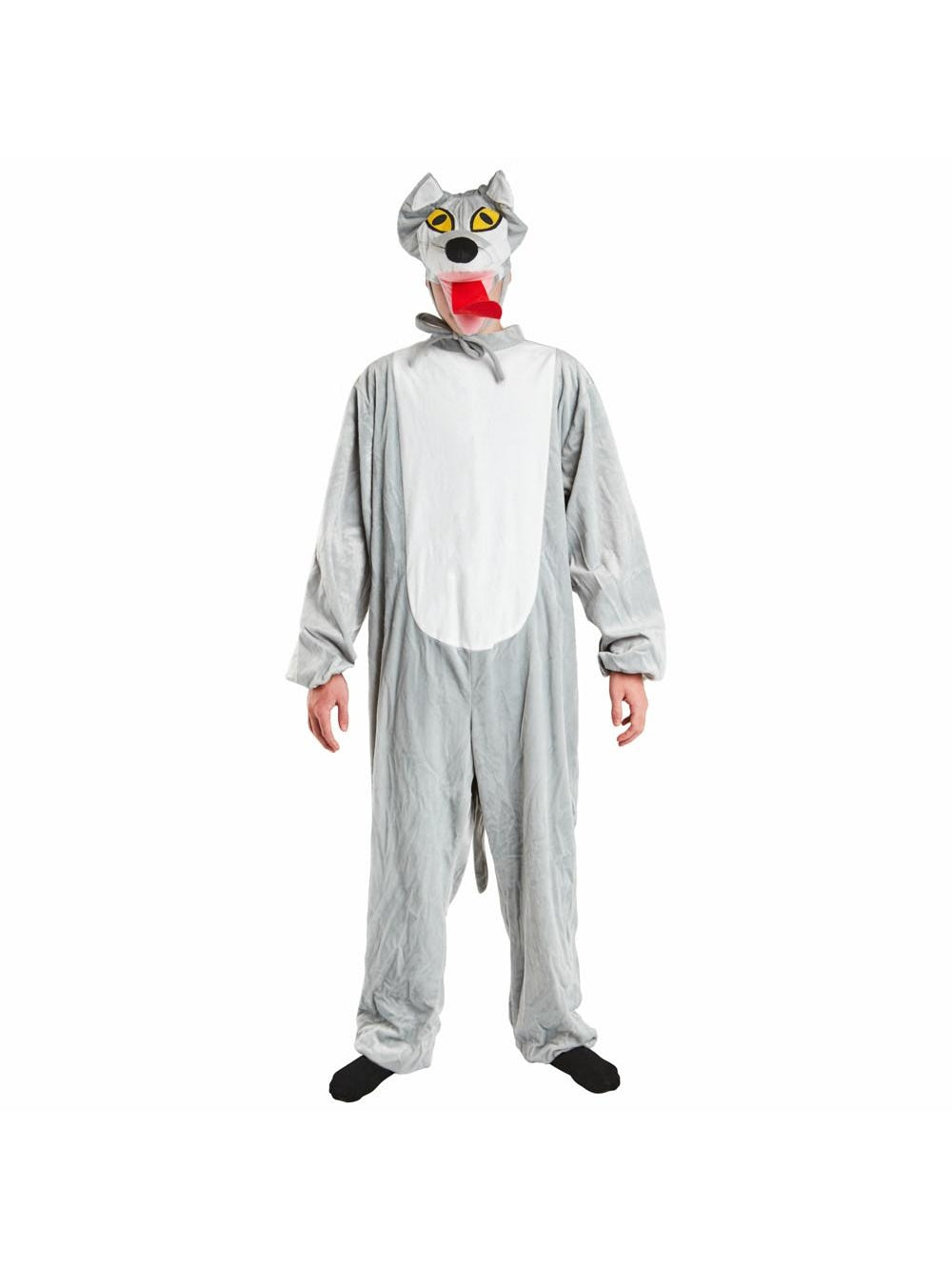 Funny, Big Bad Wolf Adult Costume, Halloween by Masquerade
