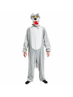 Funny, Big Bad Wolf Adult Costume, Halloween by Masquerade