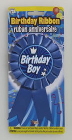 Birthday Winner Ribbon Award Accessory by HalloweenStore.com