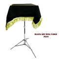 Black Art Table (moving well) - Trick