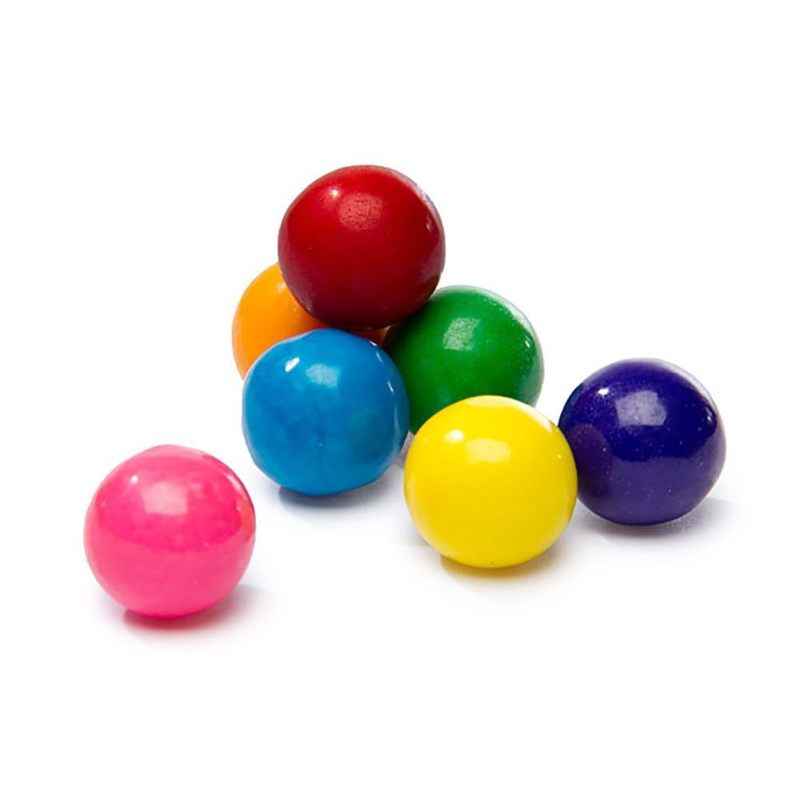 Bulk Mini Gumballs (1/2 inch) 4 lb Bag Naturally Colored Gum No Artificial Dyes Rainbow Gumballs for Vending Machines, Piatas, Candy Buffets, Party Favors, Schools, Offices & Bulk Candy Displays