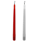 Color Changing and Vanishing Candles (Red to White) by Murphy's Magic Supplies, Inc.