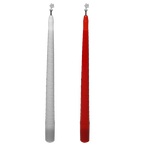 Color Changing and Vanishing Candles (White to Red) by Murphy's Magic Supplies, Inc.
