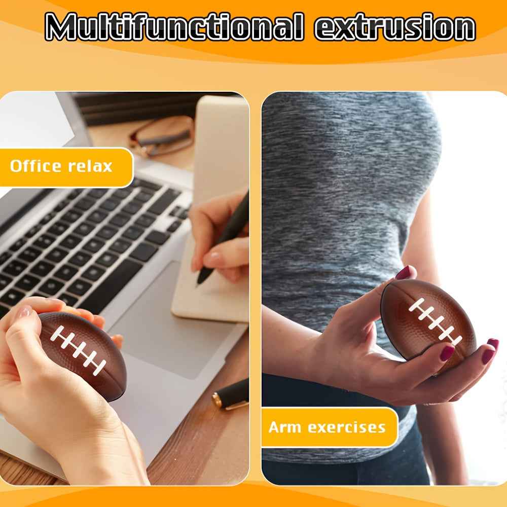 Gift for Her/Him 16pcs of 9Cm/3.54In Sponge Squeeze Footballs for Party Decorations And Various Party Gift Bags, Also Suitable As Stress Relief Toys for The Office