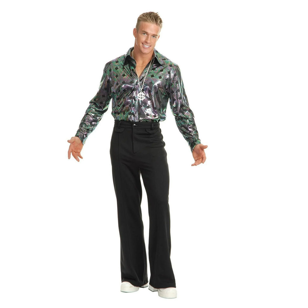 Men's Disco Pants White or Black by Masquerade