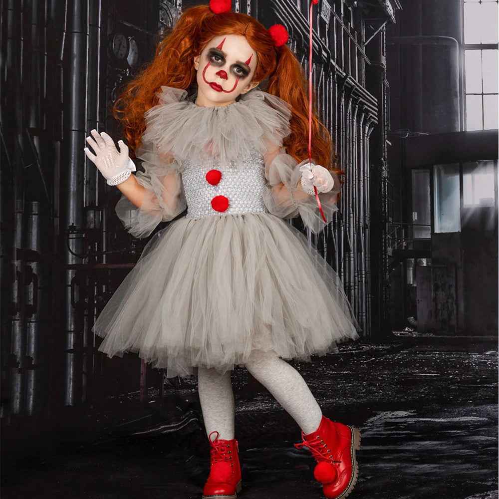 Mesh Princess Dress Set Children's Halloween Costume by Baby Joy