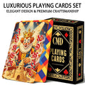 1 Set (52 Cards   2 Jokers) for Playing Card Games, CMD Funny Clown Themed Standard Playing Cards Deck, 52-Card Poker Deck Card Game for Game Night Party Supplies, Collectible Gift Set for Adult Cardistry Enthusiasts