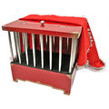 Dove to Rabbit Cage (with folard) by Mr. Magic by Murphy's Magic Supplies, Inc.