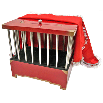 Dove to Rabbit Cage (with folard) by Mr. Magic by Murphy's Magic Supplies, Inc.