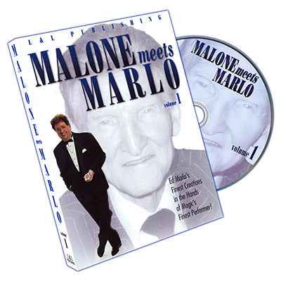 Malone Meets Marlo #1 by Bill Malone - DVD by Murphy's Magic Supplies, Inc.