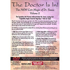 The Doctor Is In - The New Coin Magic of Dr. Sawa Vol 2 - DVD by Murphy's Magic Supplies, Inc.