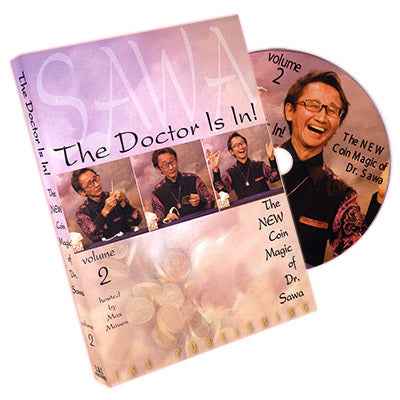 The Doctor Is In - The New Coin Magic of Dr. Sawa Vol 2 - DVD by Murphy's Magic Supplies, Inc.