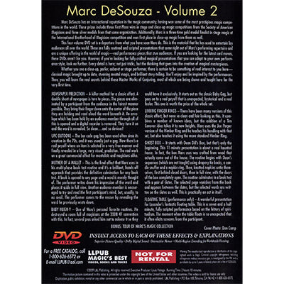 Master Works of Conjuring Vol. 2 by Marc DeSouza - DVD by Murphy's Magic Supplies, Inc.