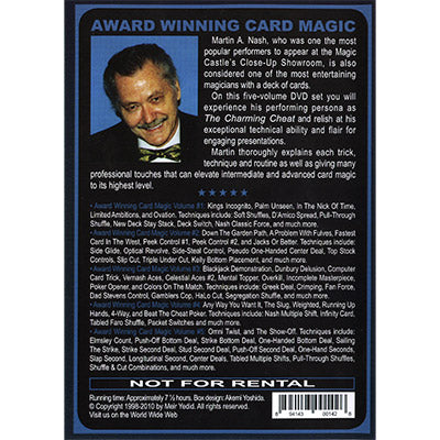Award Winning Card Magic (5 DVD Set) by Martin Nash - DVD by Murphy's Magic Supplies, Inc.