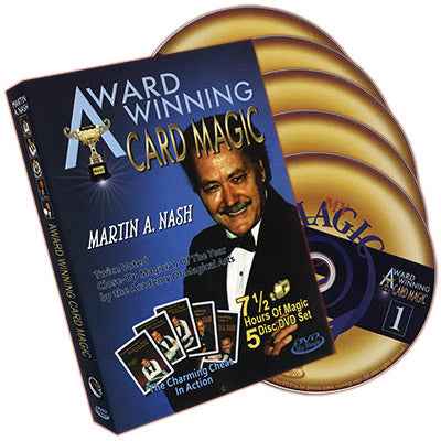 Award Winning Card Magic (5 DVD Set) by Martin Nash - DVD by Murphy's Magic Supplies, Inc.