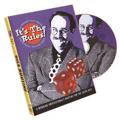 It's The Rules ( DICE ROUTINE ) by Bob Sheets - DVD by Murphy's Magic Supplies, Inc.