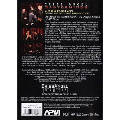 Masterminds (Card Fusion) Vol. 5 by Criss Angel - DVD by Murphy's Magic Supplies, Inc.