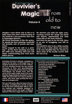 Duvivier's Magic Volume 4: From Old To New by Dominique Duvivier - DVD by Murphy's Magic Supplies, Inc.