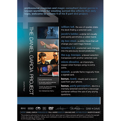 Paul Harris Presents Daniel Garcia Project Vol #4 by Daniel Garcia - DVD by Murphy's Magic Supplies, Inc.