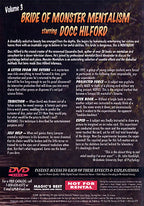 Docc Hilford: Bride Of Monster Mentalism Volume 3 - DVD by Murphy's Magic Supplies, Inc.