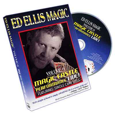 Magic Castle Performance Vol. 6 Live by Ed Ellis - DVD by Murphy's Magic Supplies, Inc.