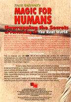 Magic For Humans by Frank Balzerak - DVD by Murphy's Magic Supplies, Inc.