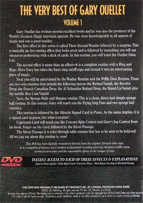 Very Best of Gary Ouellet (Vol 1) by L&L Publishing - DVD by Murphy's Magic Supplies, Inc.