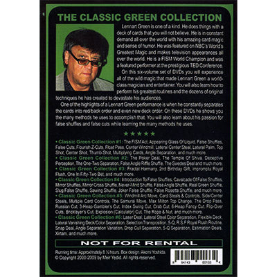 Lennart Green Classic Green Collection 6-Disc Set - DVD by Murphy's Magic Supplies, Inc.