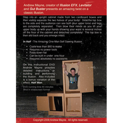 In Half by Andrew Mayne by Murphy's Magic Supplies, Inc.
