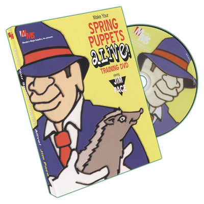 Make Your Spring Puppets Alive - Training DVD by Jim Pace - DVD by Murphy's Magic Supplies, Inc.