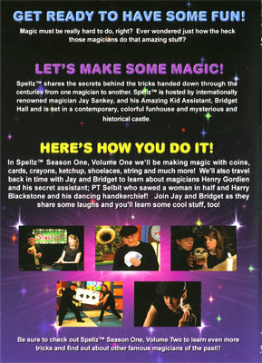 Spellz - Season One - Volume One (Featuring Jay Sankey) by GAPC Entertainment - DVD by Murphy's Magic Supplies, Inc.