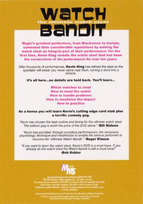 Watch Bandit - Kevin King, DVD by Murphy's Magic Supplies, Inc.