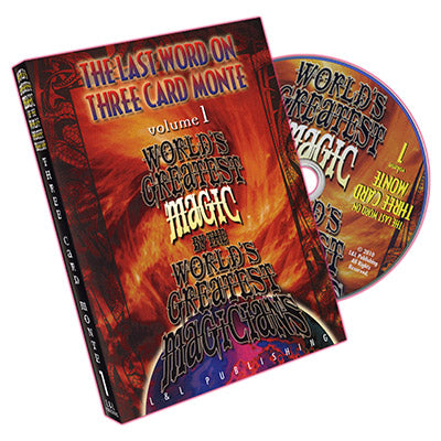 World's Greatest Magic: The Last Word on Three Card Monte Vol. 1 by L&L Publishing - DVD by Murphy's Magic Supplies, Inc.