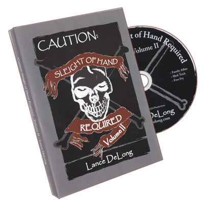 Sleight of Hand Required Volume 2 by Lance DeLong - DVD by Murphy's Magic Supplies, Inc.