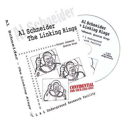 Al Schneider Linking Rings by L&L Publishing - DVD by Murphy's Magic Supplies, Inc.