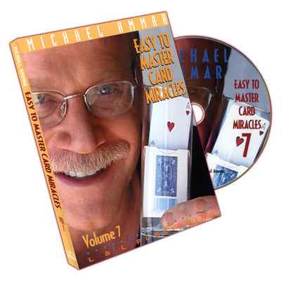 Easy to Master Card Miracles Volume 7 by Michael Ammar - DVD by Murphy's Magic Supplies, Inc.