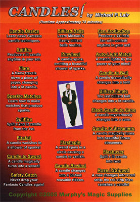 Candles! by Michael Lair - DVD by Murphy's Magic Supplies, Inc.