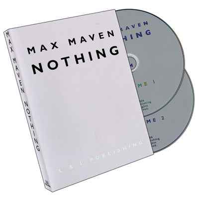 Nothing by Max Maven (2 DVD Set) - DVD by Murphy's Magic Supplies, Inc.